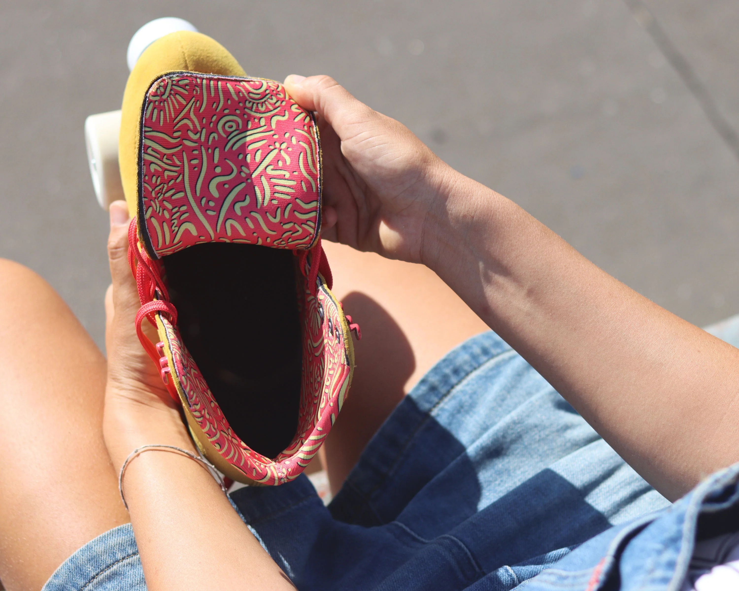 CREW COLLECTION Chuffed Skates - SUNFLOWER YELLOW 'BIRAK' - Image 3