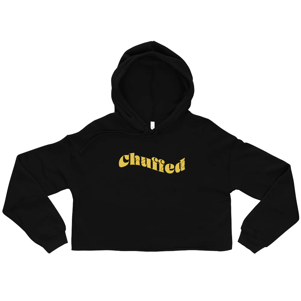 Chuffed  -  'Octo-Roller' CROPPED HOODIE - Image 6