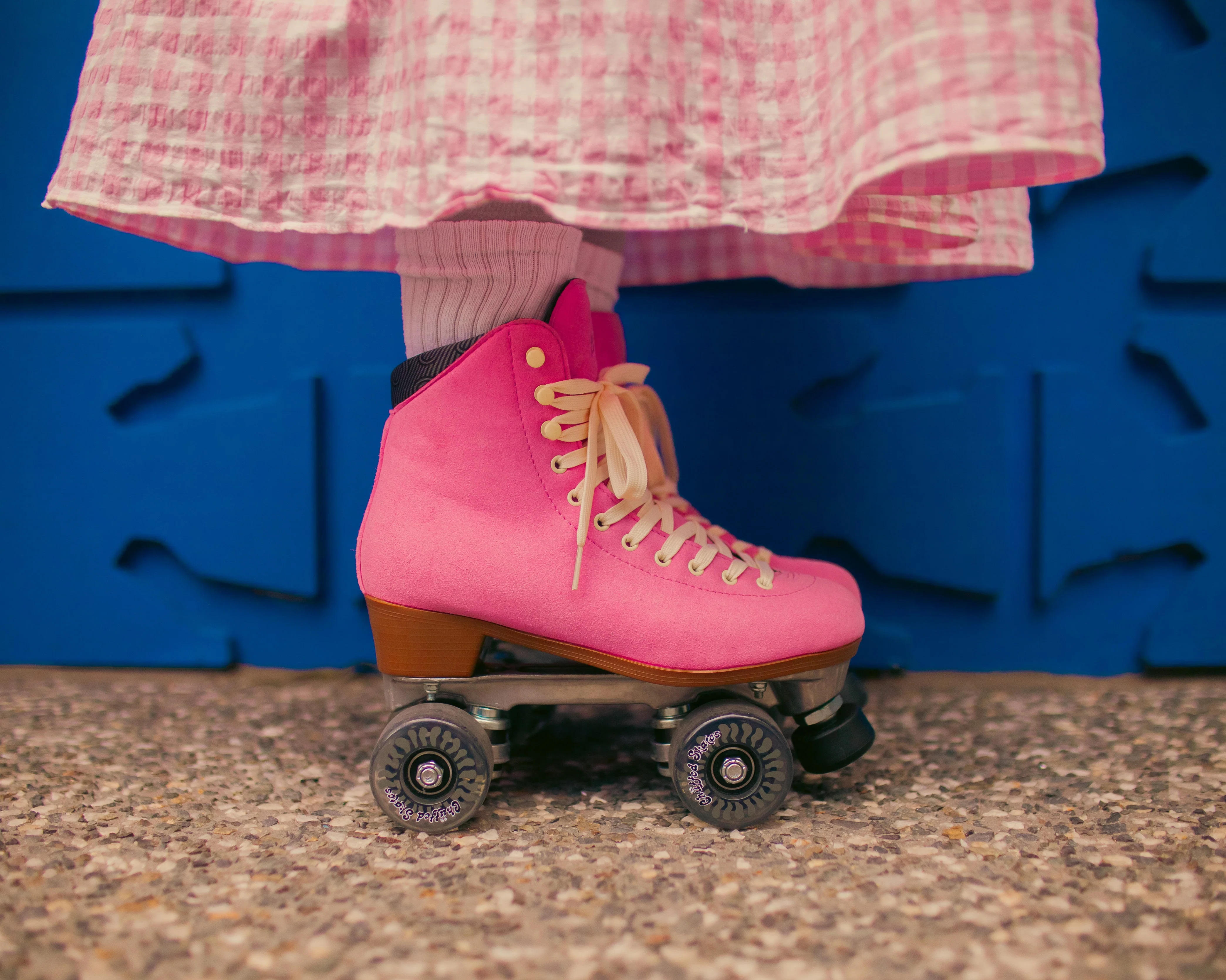 WANDERER Chuffed Skates - VEGAN PINK - Image 3